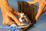 Lamp PHILIPS E23 Lamp UHP 100W 1.3 & Lamp Enclosure 340-1107