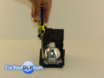 LAMP HOLDER & OSRAM E22r 180W 1.0 (3.5kV) AC Lamp