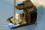 LAMP CLIP & PHILIPS E22 UHP 132/150W 1.0 Lamp P-VIP