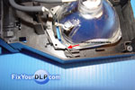Lampara Philips P22 UHP 100W / 120W 1.0 Y Cubierta de plástico LSMP0483