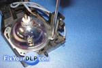 OSRAM Lamp E23 OEM 120W 1.3 and Metal Holders LSMA0841