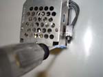 Remove the screws of 1 of the meta housing Part2