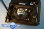 PHILIPS E22 UHP 120W / 120W 1.0 y Clips fija lamparas