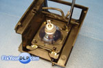 Cubierta de plástico BP63-00670A Y Base de lampara BP61-01195A