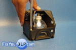 LAMP CARRIER 4810V00710 & LAMP HOLDER 4980V00621B