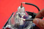 Sony XL-2000 P22h lamp and enclosure