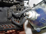Sony XL-5200 lamp and enclosure