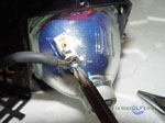 Sony XL-5200 lamp and enclosure
