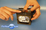 LAMP CARRIER 4810V00710, LAMP HOLDER 4980V00621B & CONNECTOR HOLDER 4830V00377