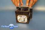 LAMP CARRIER 4810V00710, LAMP HOLDER 4980V00621B & CONNECTOR HOLDER 4830V00377