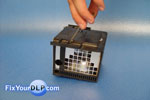 LAMP CARRIER 4810V00710 & HANDLE